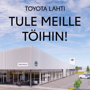 TOYOTA LAHDEN rekryt on nyt käynnissä!