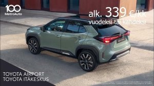 Toyota Yaris Cross vuodeksi tai kahdeksi alk