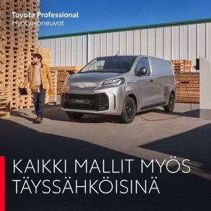 Uusi Toyota Proace -mallisto on täällä!