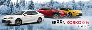 Nyt TOYOTA SUPERDIILIIN KORKO 0 % + kulut! 

Tutustu tästä https://www.toyotaitakeskus.fi/yritys/tarjoukset-ja-kampanjat/toyota-...