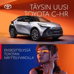 Täysin uusi Toyota C-HR on ensiesittelyssä Toyotan näyttelyviikolla. Vaikutu uutuusmallin vallankumouksellisesta muotoilusta ja ...