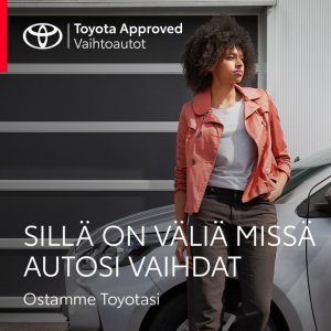 Toyota Approved Vaihtoautot – huolettomia kilometrejä