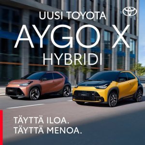 Uusi Aygo X on nyt täyshybridi