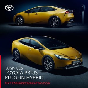 Täysin uusi Toyota Prius Plug-in Hybrid ylittää odotuksesi kertaheitolla. Nauti hiljaisesta ja tehokkaasta sähköajosta päivittäi...