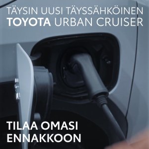 Tulossa täysin uusi, täyssähköinen Toyota Urban Cruiser