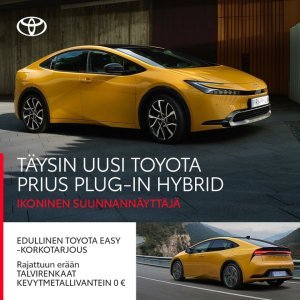Uudestisyntynyt Toyota Prius – tuttua vain nimi ja taloudellisuus. 

Täysin uusi Prius Plug-in Hybrid ylittää odotuksesi niin su...