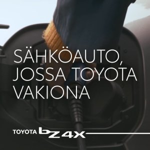Meiltä valikoituihin Toyota bZ4X -malleihin talvirenkaat kevytmetallivantein hintaan 290 €, edullinen Toyota Easy Osamaksu -raho...