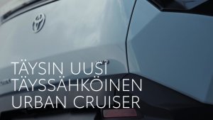 TULOSSA TÄYSSÄHKÖINEN, TÄYSIN UUSI URBAN CRUISER
