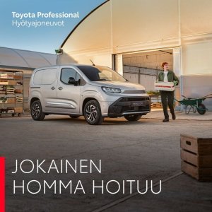 Uudistunut, entistäkin laajempi Toyota Proace -mallisto ratkaisee kaikki kuljetustarpeesi
