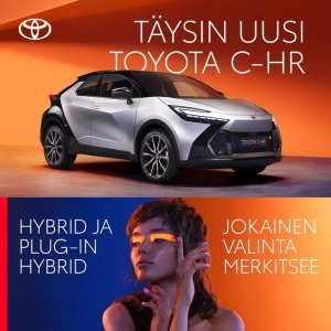 Valitsemalla täysin uuden Toyota C-HR -mallin valitset rohkeuden, tyylikkyyden ja saumattoman käyttökokemuksen
