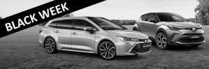 BLACK WEEK EDUT! TOYOTA LEASING 279 €/kk
Vähän ajettu erä Corolla Touring sports ja Toyota C-HR -malleja. Yksityisleasing -tarjo...