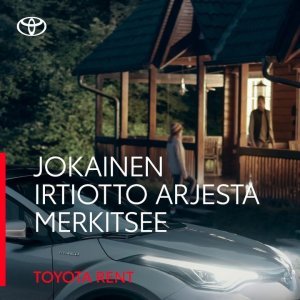 Toyota Rent – vuokraa hyvin varusteltu, taloudellinen ja aina luotettava Toyota ilman kilometrirajoituksia