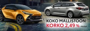 Meiltä nyt uusien autojen rahoitus- ja varuste-etu!