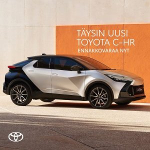 Täysin uusi Toyota C-HR on tulossa. Nyt myös plug-in hybridinä. Varmista omasi ja ennakkovaraa ensimmäisten joukossa.
https://ww...