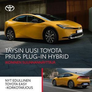 Uudestisyntynyt Toyota Prius – tuttua vain nimi ja taloudellisuus. 

Täysin uusi Prius Plug-in Hybrid ylittää odotuksesi niin su...