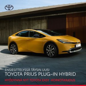 Ensiesittelyssä ikoninen suunnannäyttäjä – täysin uusi Prius Plug-in Hybrid. Uudestisyntynyt Toyota Prius ylittää odotuksesi nii...