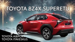 TOYOTA bZ4X SUPERETU NYT MEILTÄ!