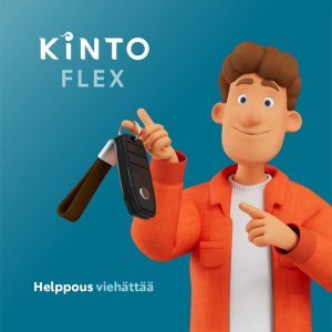 KINTO Flex - auto käyttöön yksinkertaisella hinnoittelulla ja kuukauden sitoutumisella. Tutustu palveluun ja tilaa.
https://www....