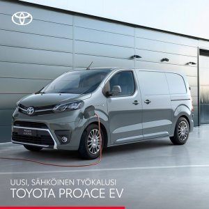 Uusi, täyssähköinen Proace EV tarjoaa tilaa, muunneltavuutta, nopean 100 kW:n latauksen ja jopa 313 km:n sähköisen toimintasätee...