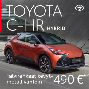 Valitsemalla Toyota C-HR -mallin valitset rohkeuden, tyylikkyyden ja saumattoman käyttökokemuksen