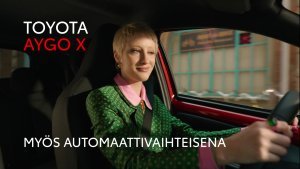 TOYOTA AYGO X SÄHÄKKÄ CROSSOVER

Uusi Aygo X on kooltaan kompakti ja sielultaan sähäkkä crossover. Erottuva design, korkea ajoas...