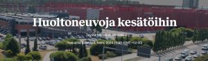 TULE MEILLE KESÄTÖIHIN! 
Etsimme Toyota Itäkeskukseen HUOLTONEUVOJAA tulevaksi kesäksi. Menestyäksesi työssä sinun tulee innostu...