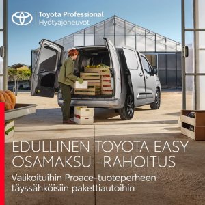 Nyt valikoituihin Proace-tuoteperheen täyssähköisiin pakettiautoihin korko- ja huoltoleasingtarjouksia