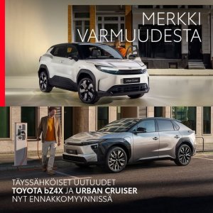 Täysin uusi Urban Cruiser on erinomaisesti varusteltu ja sisätiloiltaan luokkaansa suurempi