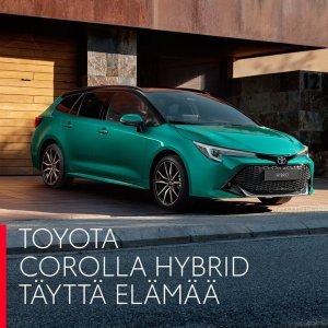 Toyota Corolla Hybrid on yhdistelmä tyylikästä muotoilua ja uusinta teknologiaa