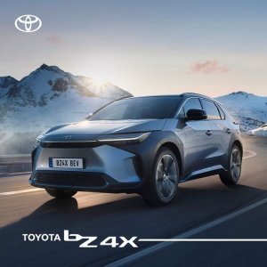 Innovatiivinen, tehokas ja katseet kääntävä täyssähköauto Toyota bZ4X tarjoaa varmaa suorituskykyä, erittäin kyvykkään nelivetoj...
