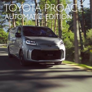 Toyota Proace Automatic Edition: automaattivaihteisto manuaalivaihteiston hinnalla - asiakasetusi jopa yli 2 300 €!