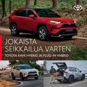 Toyota RAV4 täyttää nyt 30 vuotta – tutustu houkuttelevasti hinnoiteltuun Anniversary Edition -juhlamallistoon