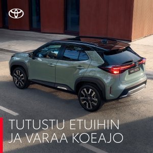 Yaris Cross Hybridissä on tilavuutta, itsevarmuutta ja jokainen kyky kohdallaan. Uudistunut malli nyt koeajettavissa. �...