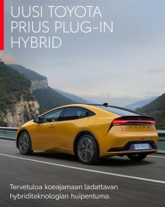 Uudestisyntynyt Toyota Prius – tuttua vain nimi ja taloudellisuus. Uusi Prius Plug-in Hybrid ylittää odotuksesi niin suo...
