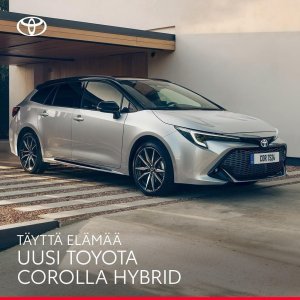 Tule koeajamaan entistäkin tyylikkäämpi, tehokkaampi ja turvallisempi uusi Corolla Hybrid. Vaikutut uudesta, viidennen s...